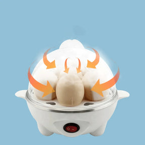 Cozedor de Ovos Portátil Elétrico Cozinha á Vapor