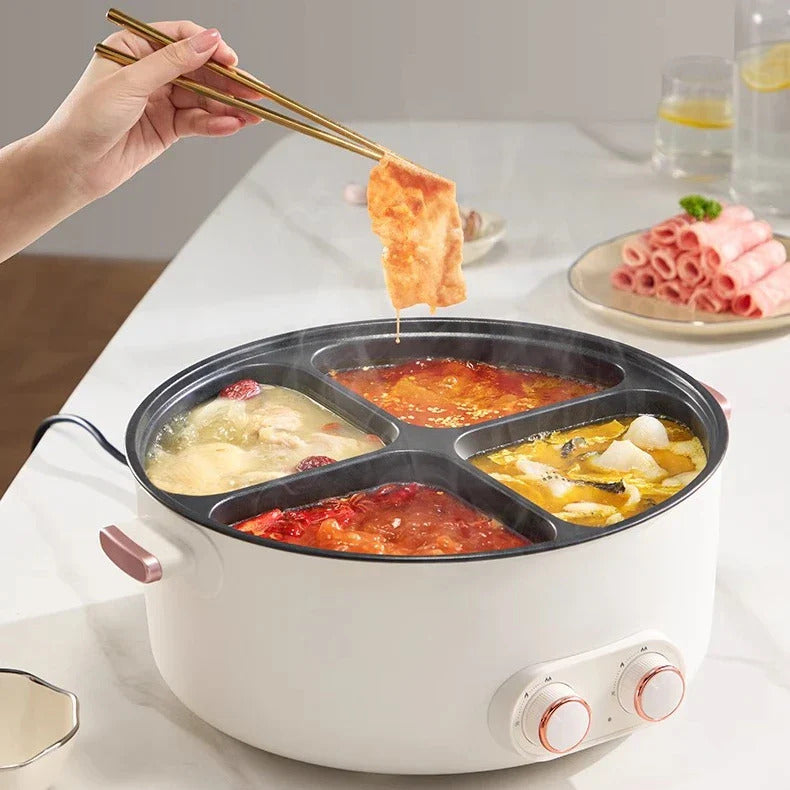 Panela Multifuncional 4 em 1   - MAIS PRATICIDADE NA COZINHA